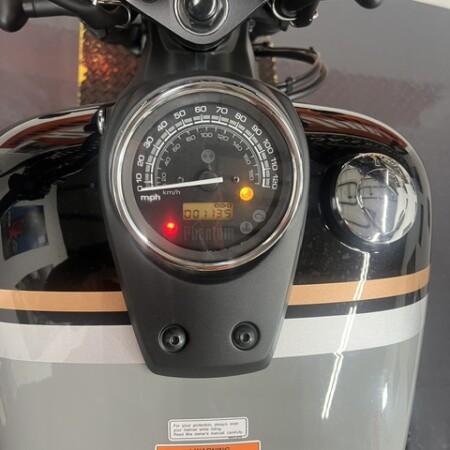 2024 Honda Shadow Phantom Deep Pearl Grey | Pre-Owned Cruiser Motorcycle thumb 2