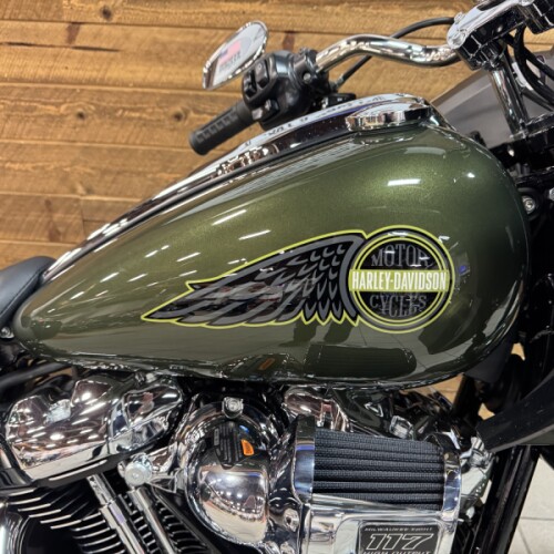 2026 Harley-Davidson® Low Rider® ST Olive Steel Metallic Chrome Trim FXLRST thumb 3