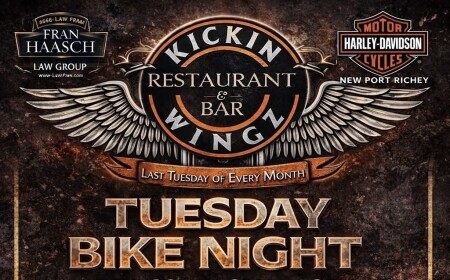 Kickin Wings Bike Night