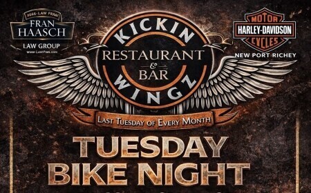 Kickin Wings Bike Night