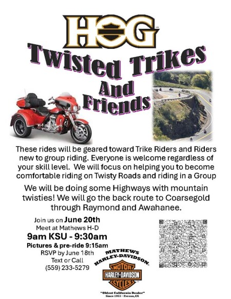Twisted Trikes & Friends Ride