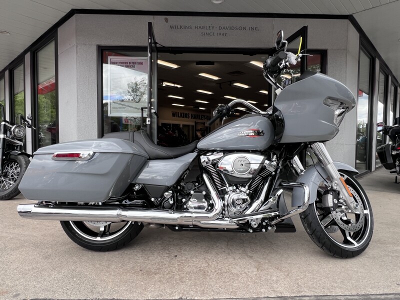 2026 HARLEY-DAVIDSON FLTRX ROAD GLIDE in Dark Billiard Gray with Chrome Trim