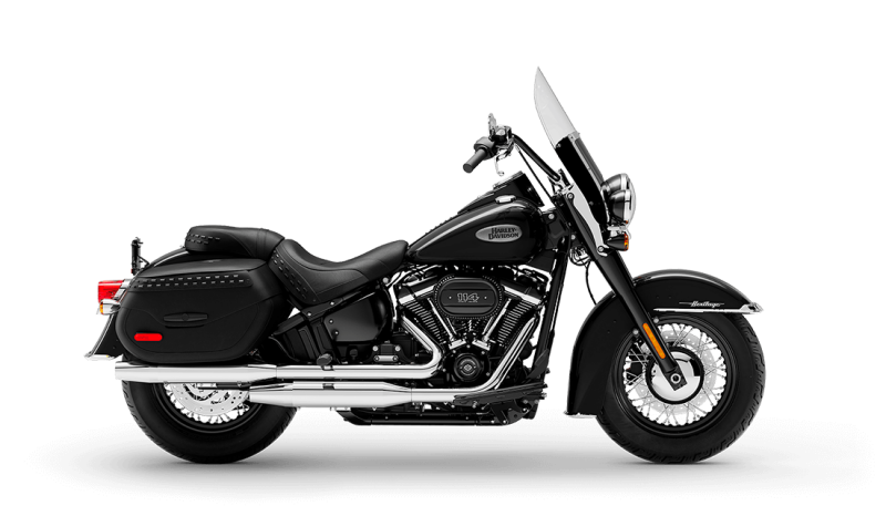 2021 HARLEY-DAVIDSON FLHCS HERITAGE CLASSIC 114 in Vivid Black