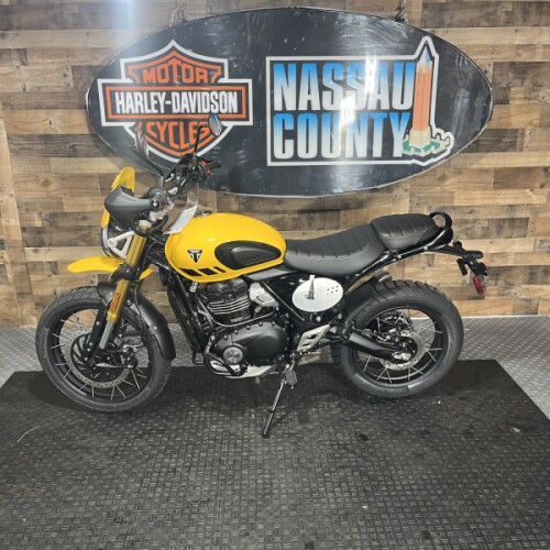 2026 Triumph Scrambler 400XC - Racing Yellow thumb 2