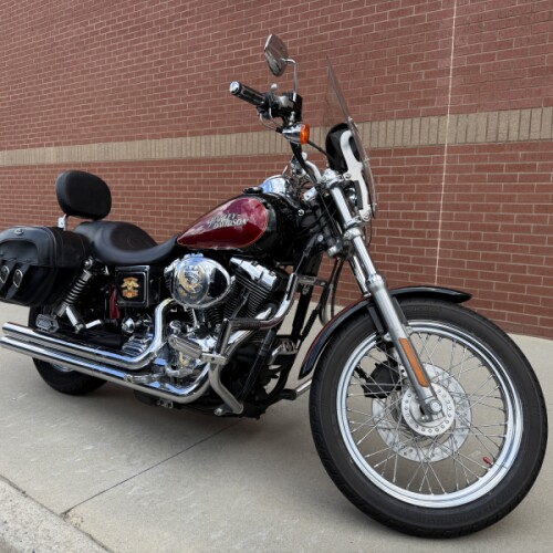 2005 Harley-Davidson® Low Rider® Two-Tone Vivid Black and Lava Red Sunglo thumb 3