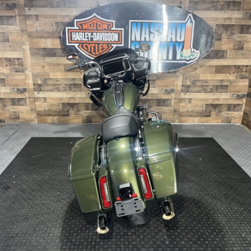 2026 Harley-Davidson® Road Glide® Olive Steel Metallic / Vivid Black Chrome Trim thumb 1