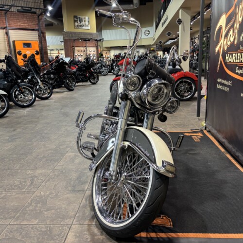 2007 Harley-Davidson® Heritage Softail® Classic GRAY/WHITE thumb 1