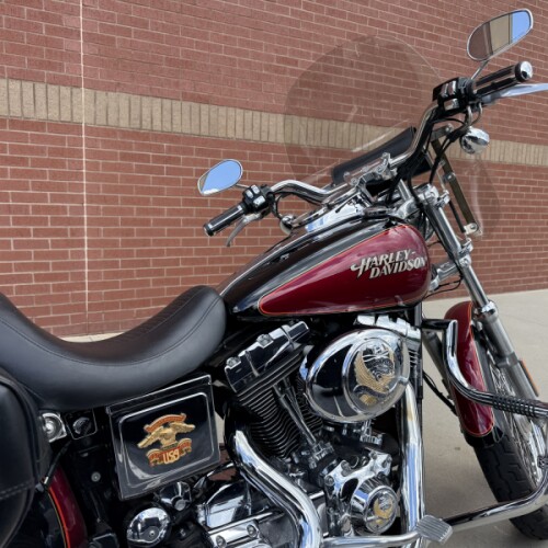 2005 Harley-Davidson® Low Rider® Two-Tone Vivid Black and Lava Red Sunglo thumb 0