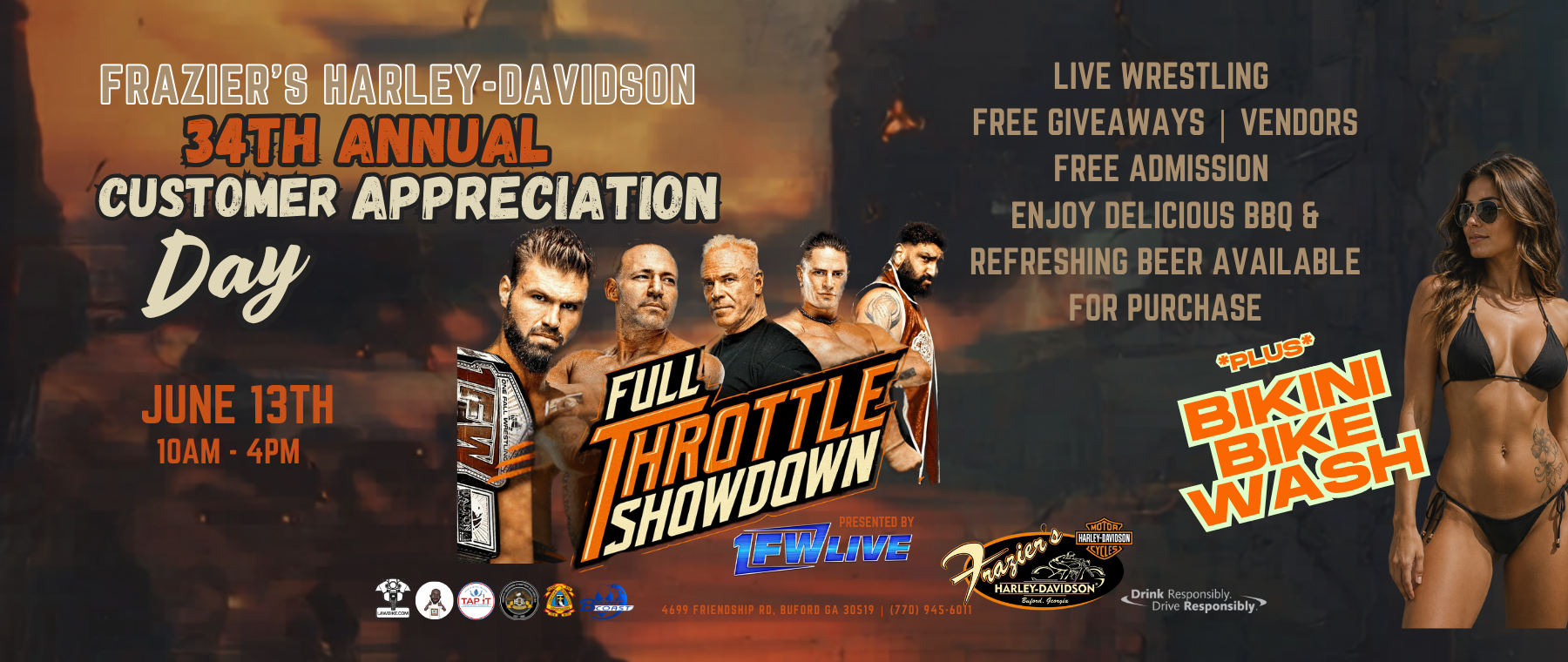 Frazier's H-D 34th Annual Customer App. Day 