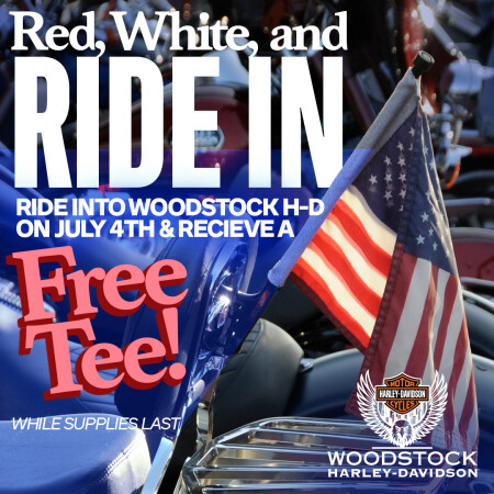 Red, White, and Ride In