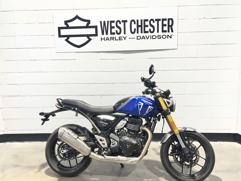 2024 Triumph Speed 400 Caspian Blue / Storm Grey 