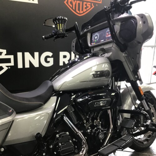 2023 Harley-Davidson® CVO™ Street Glide® Dark Platinum w/Pinstripe thumb 1