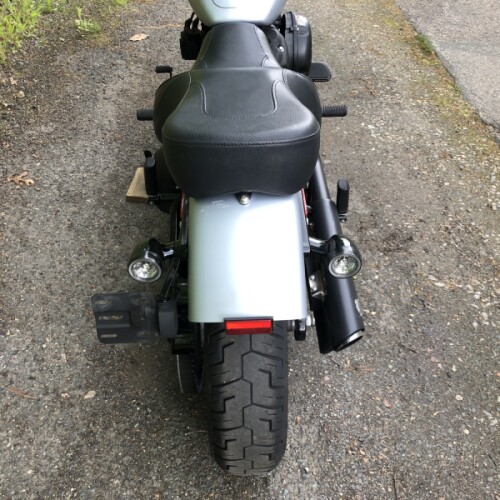 2020 Harley-Davidson® Street Bob® Barracuda Silver Denim thumb 1