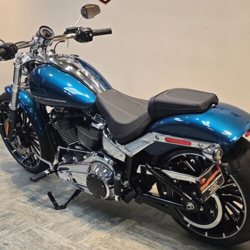 2026 Harley-Davidson® Breakout® Teal Thunder Chrome Trim FXBR thumb 0