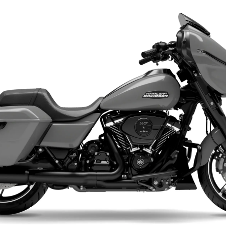 2025 Harley-Davidson® Street Glide® Billiard Gray - Black Finish thumb 2