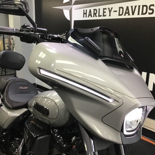 2023 Harley-Davidson® CVO™ Street Glide® Dark Platinum w/Pinstripe thumb 2