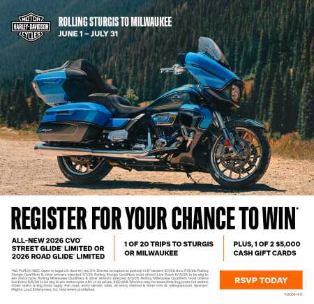 ROLLING STURGIS TO MILWAUKEE