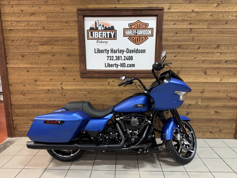 2026 Harley-Davidson® Road Glide® Aurora Blue Denim Black Trim FLTRX