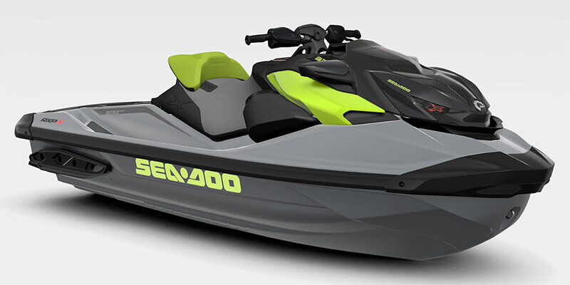 2026 Sea-Doo RXP-X 325 Tech Package with BRP Premium Audio and iBR® Ice Metal / Manta Green