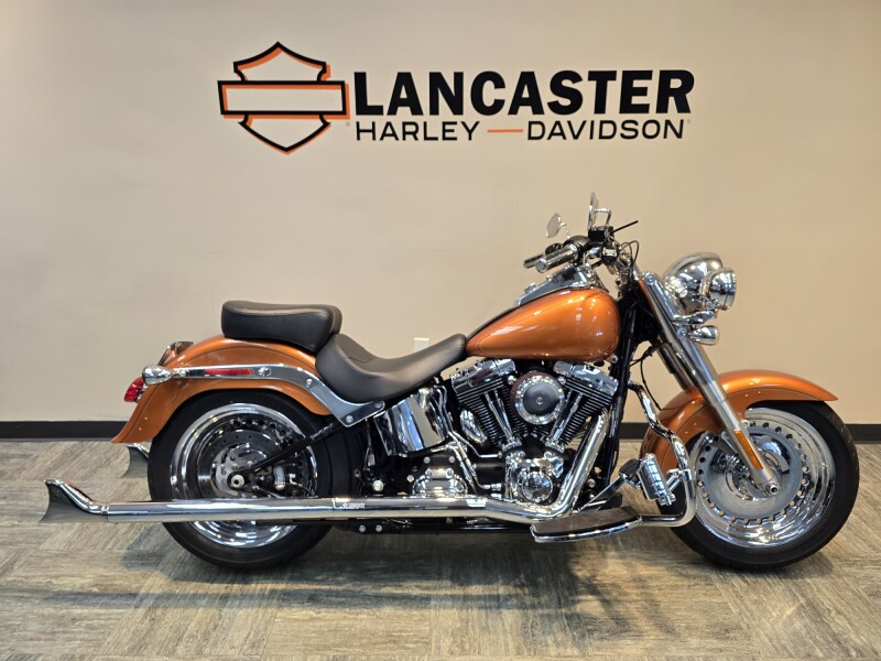 2014 Harley-Davidson® Fat Boy® Amber Whiskey FLSTF