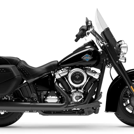2026 Harley-Davidson® Heritage Classic Vivid Black Black Cast Wheels thumb 0