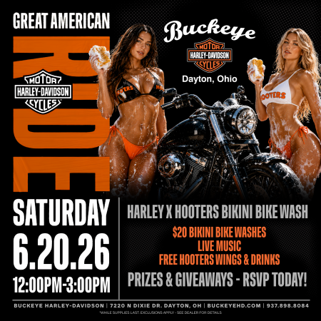 Harley x Hooters Bikini Bike Wash