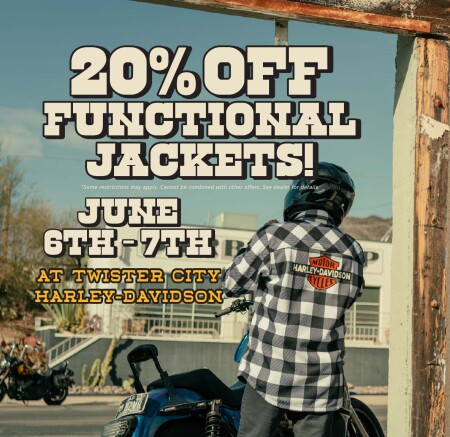 20% Off Functional Jackets