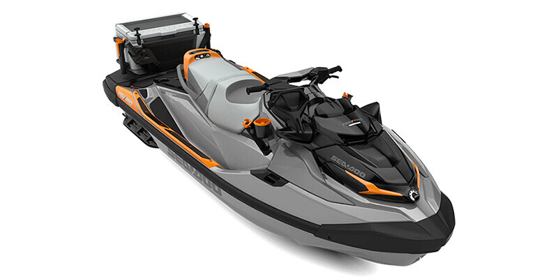 2024 Sea-Doo FISHPRO™ Trophy 170 Shark Grey & Orange Crush