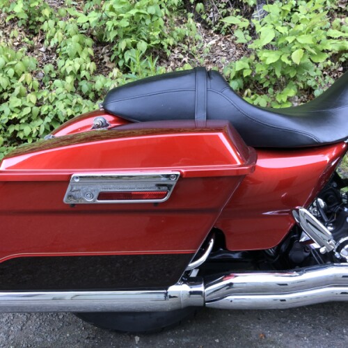 2013 Harley-Davidson® Road King® Two-Tone Candy Orange/Beer Bottle thumb 2