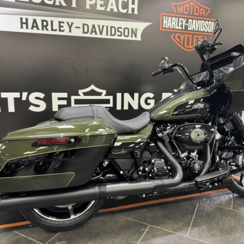 2026 Harley-Davidson® Road Glide® Olive Steel Metallic / Vivid Black Black Trim thumb 1