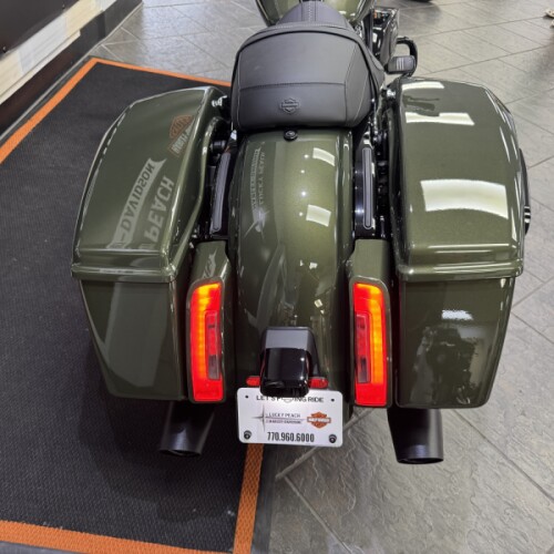 2026 Harley-Davidson® Road Glide® Olive Steel Metallic / Vivid Black Black Trim thumb 0