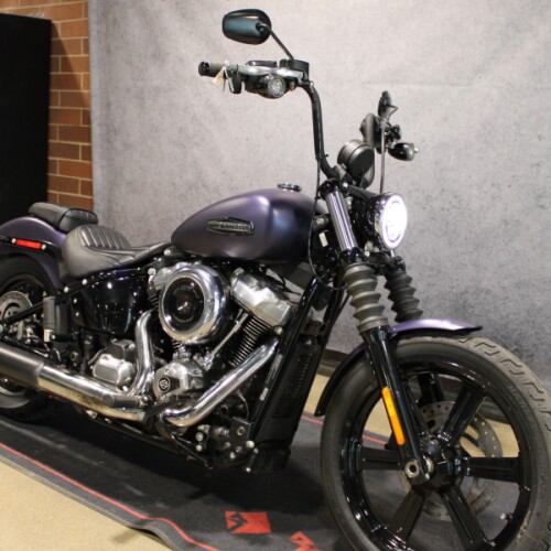 2025 Harley-Davidson® Street Bob® Purple Abyss Denim w/Cast Wheels FXBB thumb 3