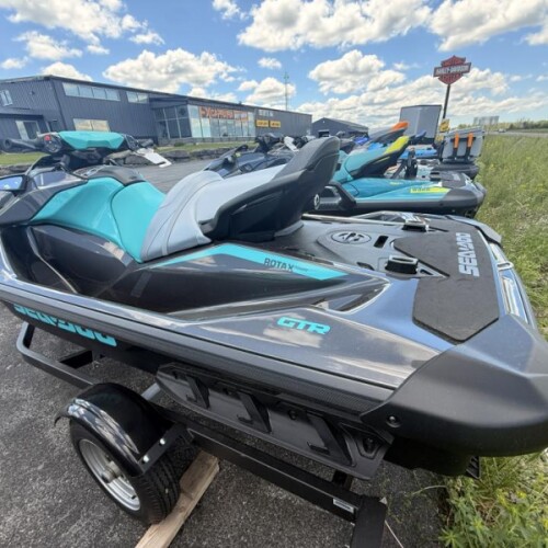 2026 SEA-DOO GTR 230 IN ECLIPSE BLACK & REEF BLUE  thumb 2