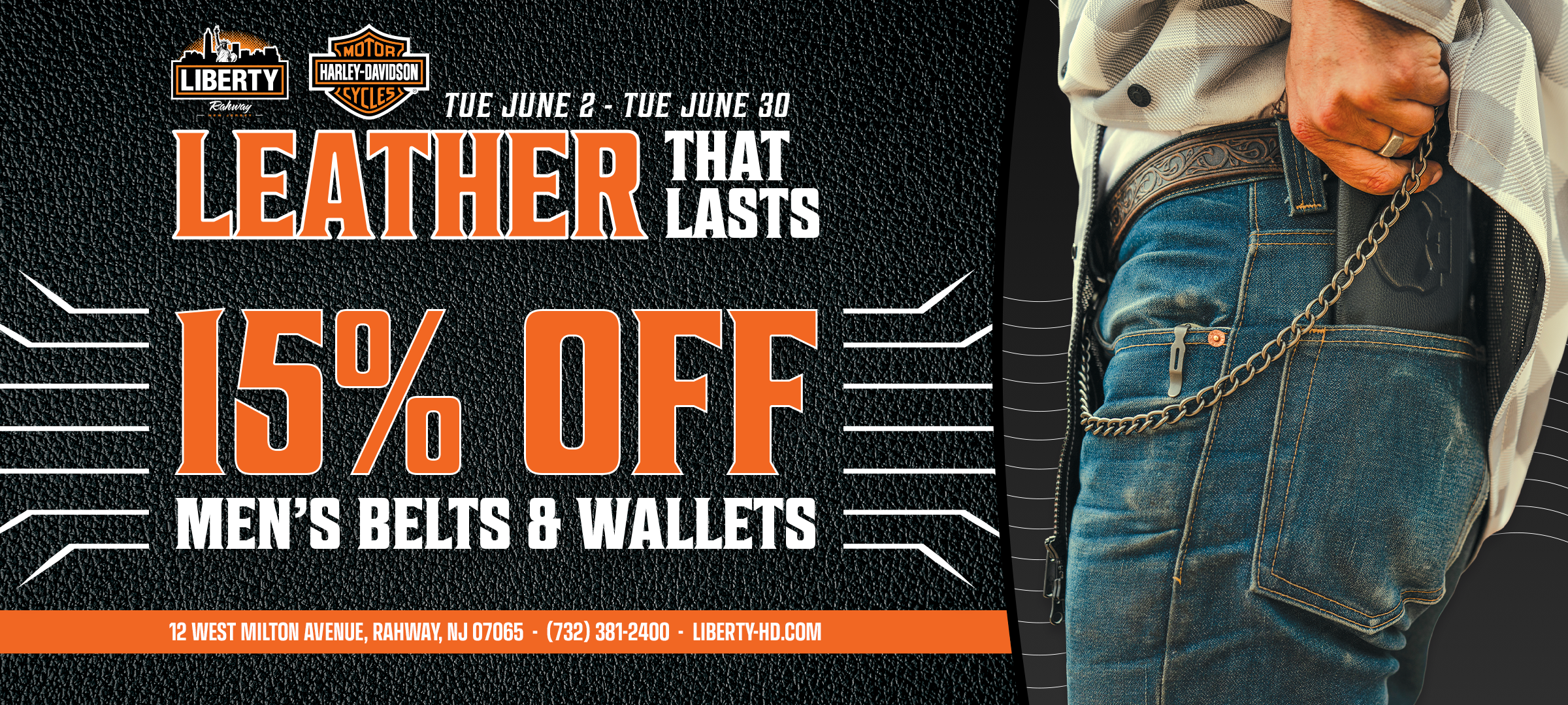 June leather sale