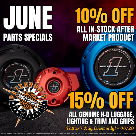 Parts June Specials