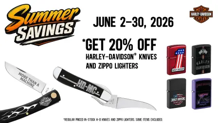 Summer Savings on Knives & Zippos