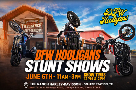 DFW Hooligans Stunt Show Saturday at The Ranch