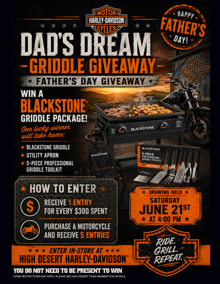 GRIDDLE GIVEAWAY