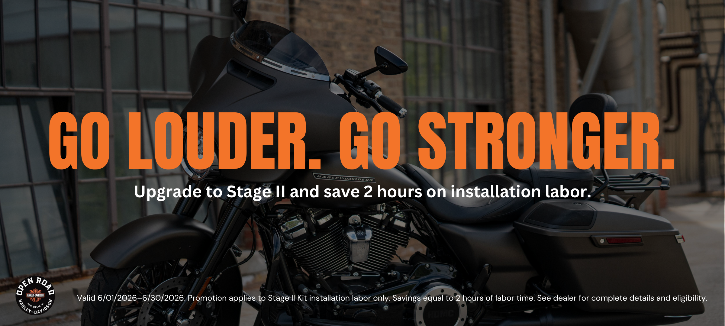 Go Louder. Go Stronger.