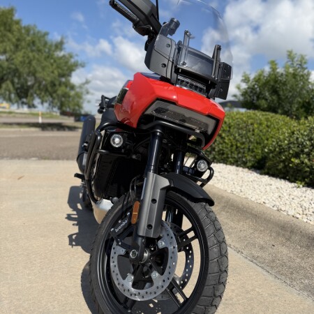 2026 Harley-Davidson® Pan America® 1250 Special Blood Orange Black Cast Wheels thumb 1