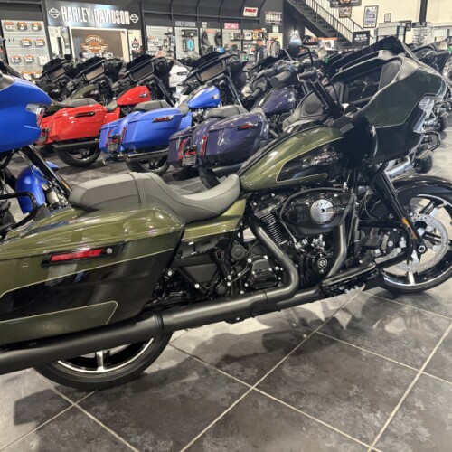 2026 Road Glide 117CI Olive Steel Metallic/Vivid Black thumb 2