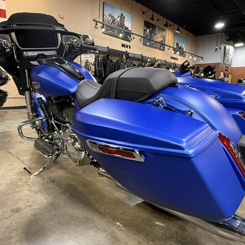 2026 Harley-Davidson® Street Glide® Aurora Blue Denim Chrome Trim thumb 0
