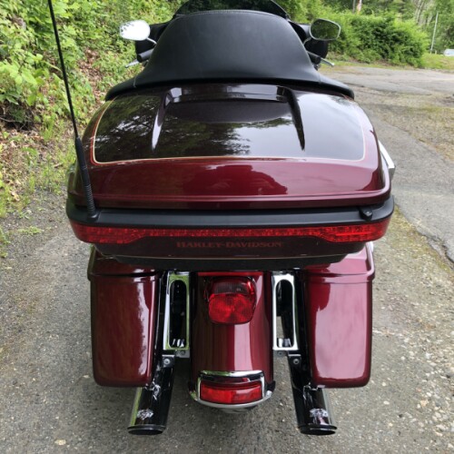 2015 Harley-Davidson® Electra Glide® Ultra Classic® Low Two-Tone Mysterious Red Sunglo/Blackened Cay thumb 1