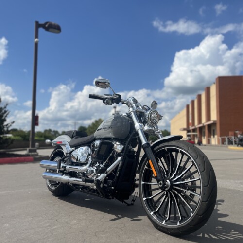2025 Harley-Davidson® FXBR Breakout® Billiard Gray 037346 thumb 3