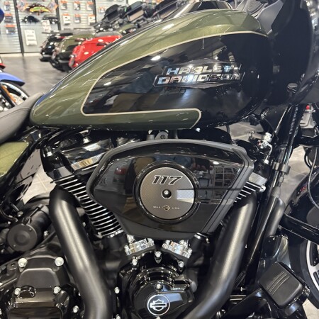 2026 Road Glide 117CI Olive Steel Metallic/Vivid Black thumb 0
