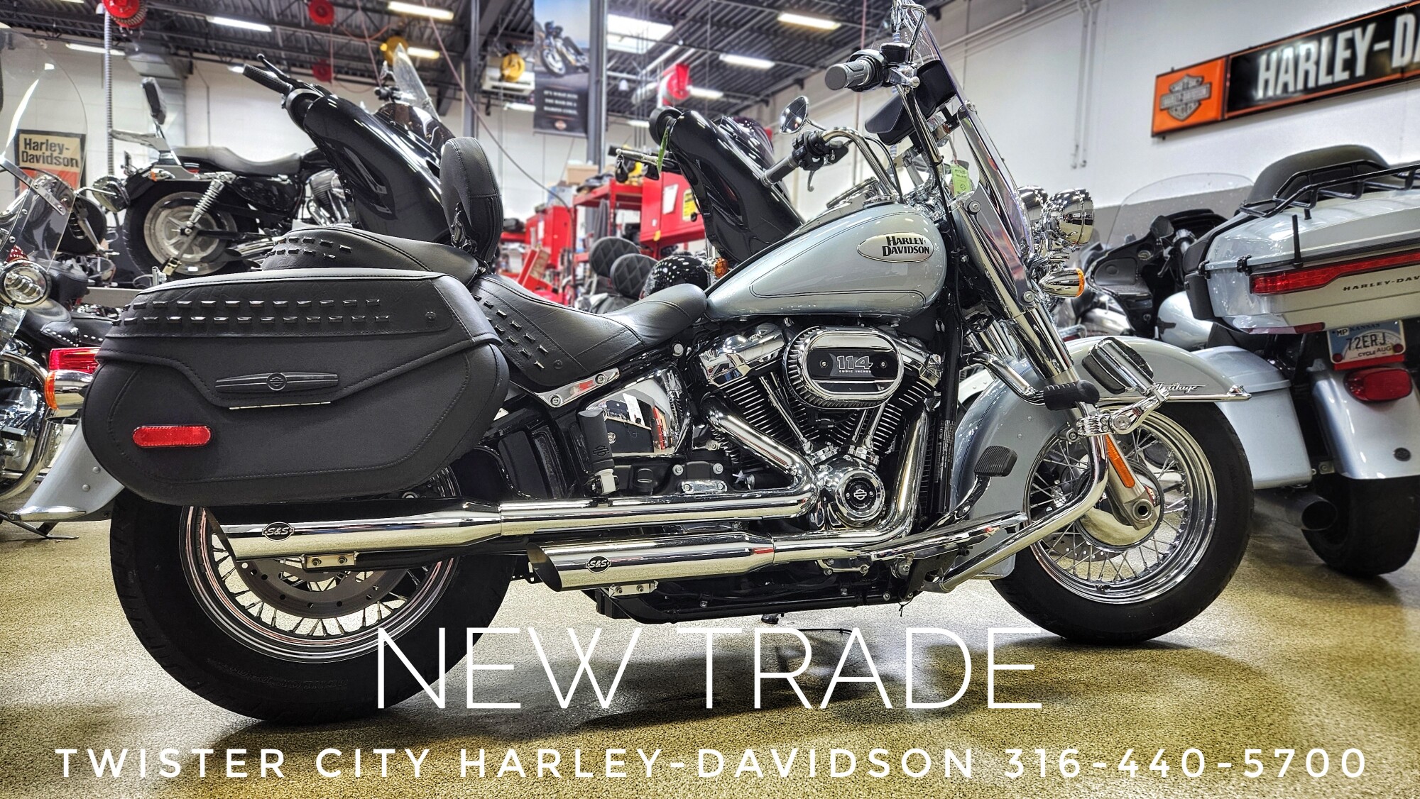 2023 Harley-Davidson® Heritage Classic, FLHCS