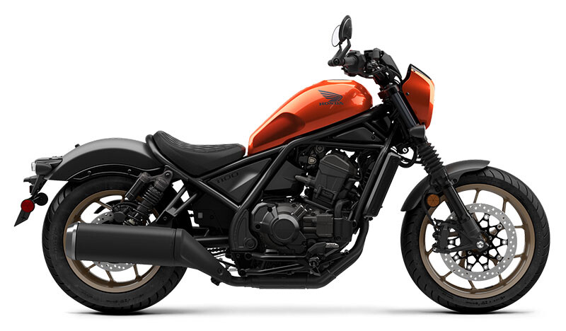 2025 Honda Rebel® 1100 DCT Pearl Orange / Black