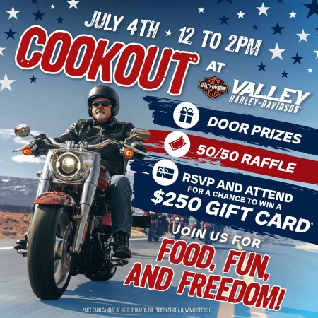 July 4th Cookout at Valley Harley-Davidson