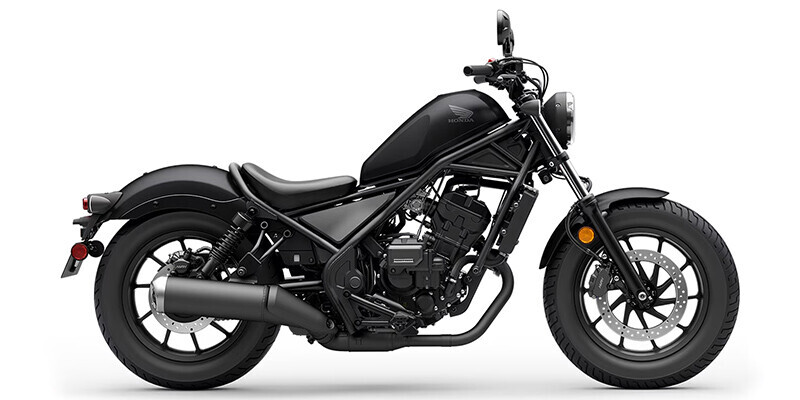 2026 Honda Rebel® 300 E-Clutch Matte Black Metallic