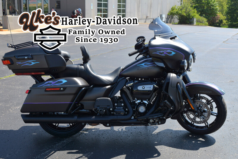 2021 Harley-Davidson® Ultra Limited River Rock Gray Denim/Black Denim - Black Finish